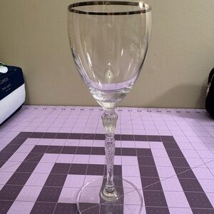 Royal Doulton Oxford Platinum Wine Glass